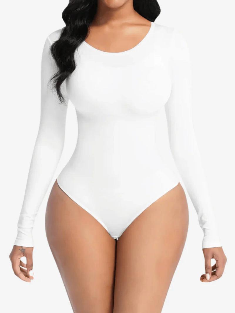 Long Sleeve Snatched Shapewear Bodysuit