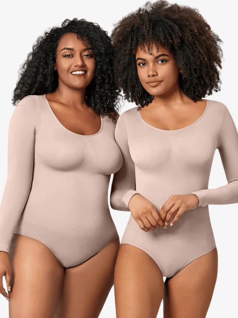 Long Sleeve Snatched Shapewear Bodysuit