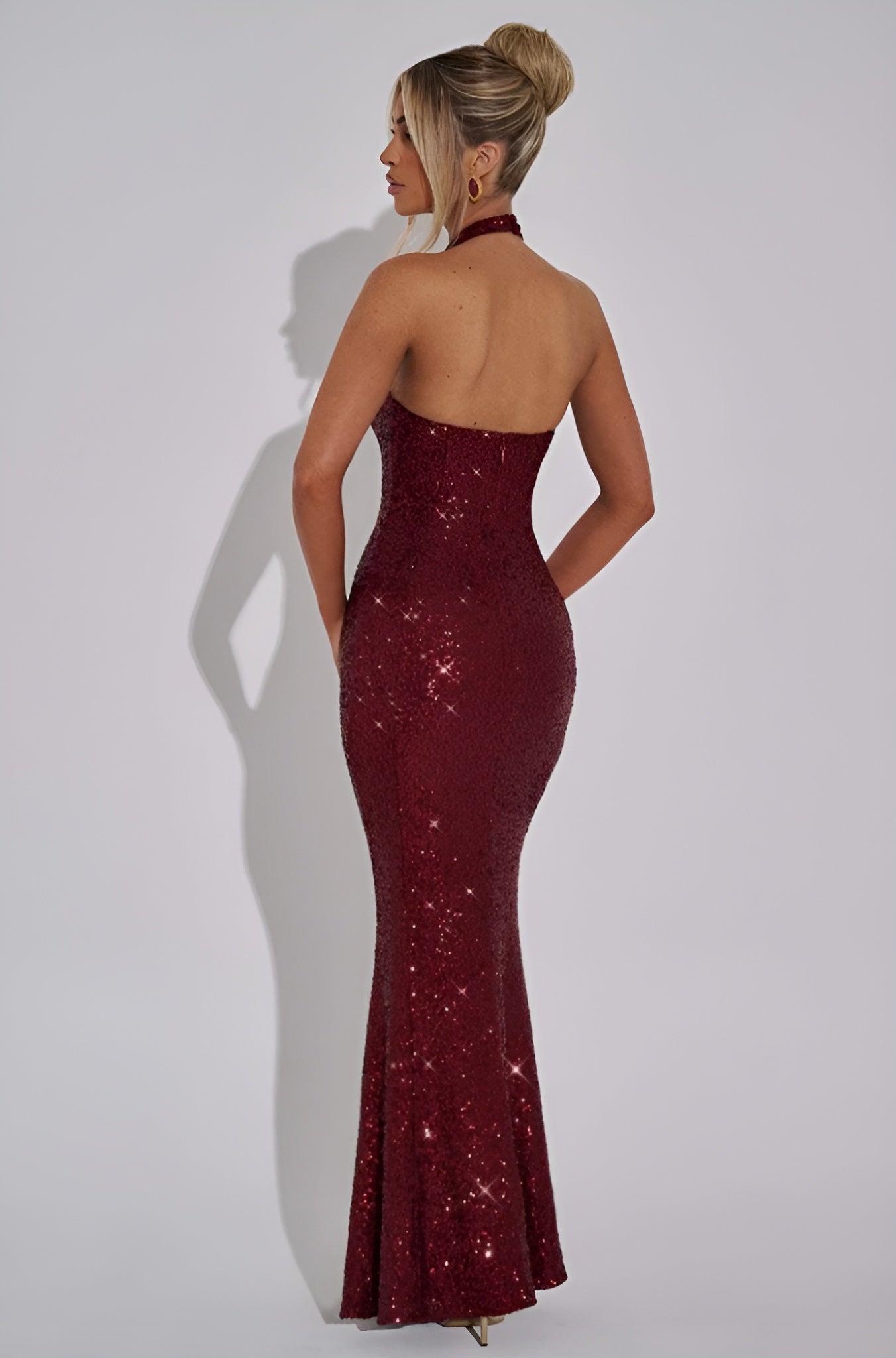 Luxury Sequin Maxi Dress