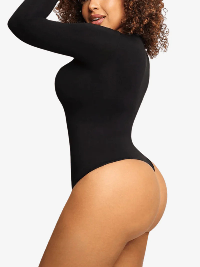 Long Sleeve Snatched Shapewear Bodysuit